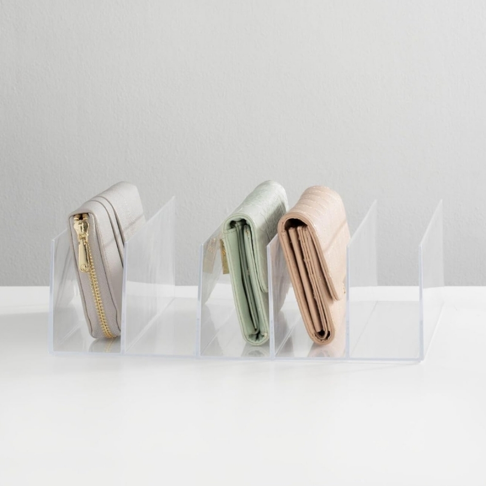 mDesign Plastic Purse Organizer
